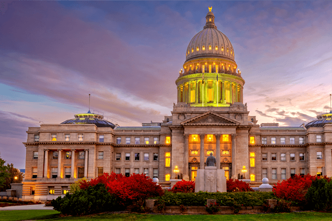 State Capitol building in Idaho