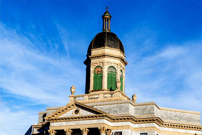 Courthouse building in North Carolina
