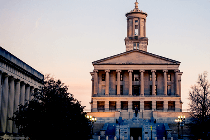 State house building in Tennessee