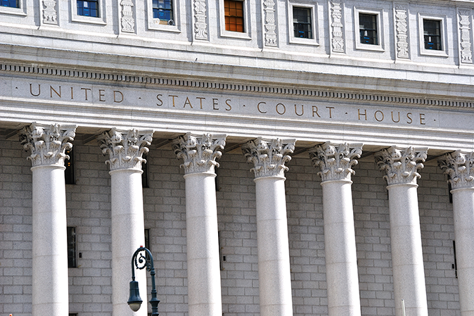 US Court House building