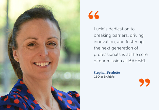 Lucie Allen testimonial from Stephen Fredette, CEO at BARBRI