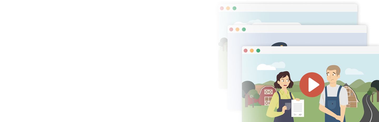 Screenshots of Quimbee SideBar Videos