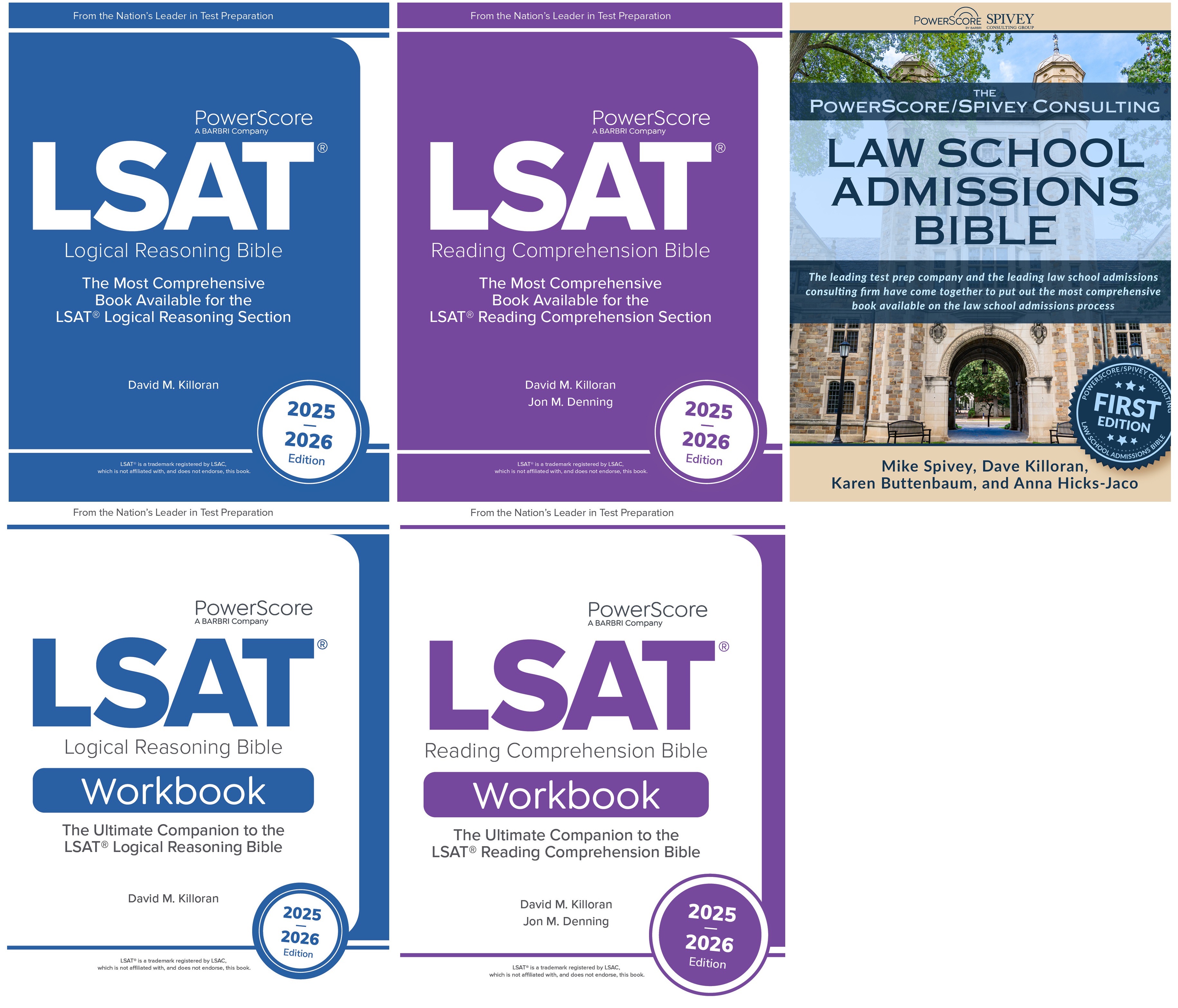 The PowerScore 2025-2026 LSAT Trilogy Practice Pack