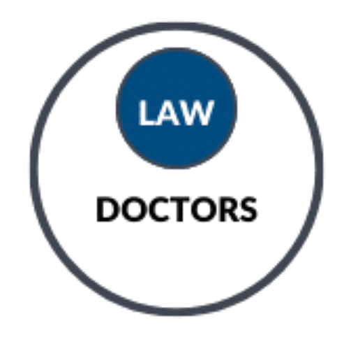 All doctors are lawyers venn diagram